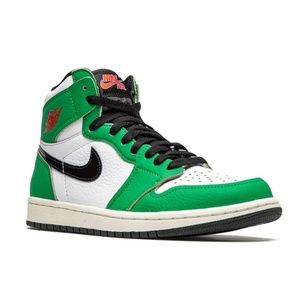 Nike Air Jordan 1 Retro High OG Lucky Green Women's Size 7 Sneakers DB4612-300